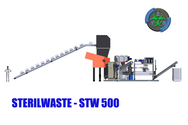 sterilwaste - impianti di sterilizzazione rifiuti a rischio infettivo - stw 500